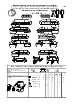 Home affaire LYA Assembly Instructions Manual preview