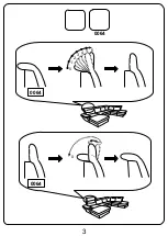 Предварительный просмотр 3 страницы Home affaire MAURITIUS V 8141/2500/8300 Assembly Instructions Manual