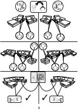 Предварительный просмотр 6 страницы Home affaire MAURITIUS V 8141/2500/8300 Assembly Instructions Manual