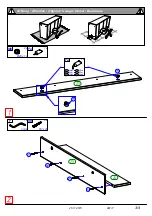 Предварительный просмотр 3 страницы Home affaire Mette 88117 Assembly Instructions