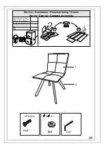 Preview for 10 page of Home affaire Micala 2198046 Assembly Instructions Manual