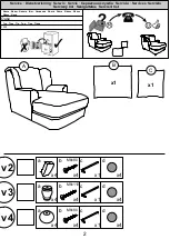 Preview for 2 page of Home affaire Oase 1200 Assembly Instructions Instruction Manual