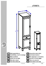 Preview for 1 page of Home affaire Oslo 75157 Assembly Instructions Manual