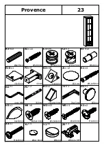 Preview for 2 page of Home affaire Provence 23 Assembly Instructions Manual