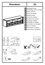 Preview for 21 page of Home affaire Provence 23 Assembly Instructions Manual