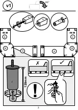 Предварительный просмотр 3 страницы Home affaire Soleo 9065480177 Assembly Instructions Instruction Manual