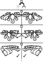 Предварительный просмотр 2 страницы Home affaire SPIRIT 8141-0086 Assembly Instructions