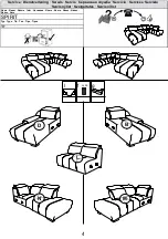 Предварительный просмотр 4 страницы Home affaire SPIRIT 8141-0086 Assembly Instructions