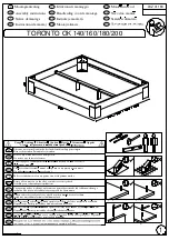 Home affaire TORONTO OK 140 Assembly Instructions Manual preview