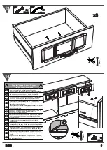 Предварительный просмотр 9 страницы Home affaire Trinidad 20177953 Assembly Instructions Manual