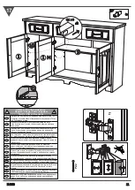 Предварительный просмотр 11 страницы Home affaire Trinidad 20177953 Assembly Instructions Manual