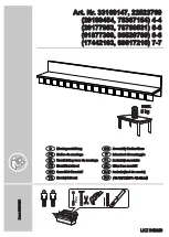 Предварительный просмотр 12 страницы Home affaire Trinidad 20177953 Assembly Instructions Manual