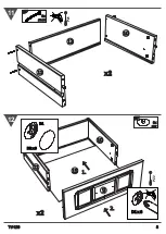 Предварительный просмотр 23 страницы Home affaire Trinidad 20177953 Assembly Instructions Manual