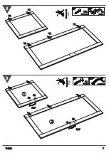 Предварительный просмотр 31 страницы Home affaire Trinidad 20177953 Assembly Instructions Manual