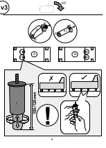 Предварительный просмотр 4 страницы Home affaire TRONDTHEIM 8149 Assembly Instructions Instruction Manual