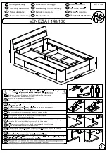 Preview for 1 page of Home affaire VENEZIA I 140 Assembly Instructions Manual