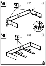 Preview for 12 page of Home affaire VENEZIA I 140 Assembly Instructions Manual