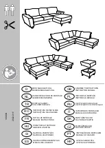 Home affaire Vision Sofa Set Assembly Instructions Manual preview