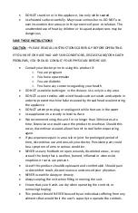 Preview for 3 page of Home Aide Pro Comfort MM-17A User Manual