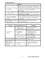 Предварительный просмотр 19 страницы home & CO EM134AL7 Instruction Manual