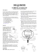 Home CCTV C128W Installation And Operating Manual предпросмотр