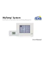 Home Comfort Zones MyTemp System User Manual предпросмотр