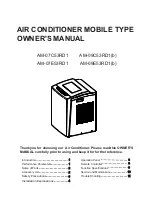 Предварительный просмотр 1 страницы Home Comfort AM-07C53RD1 Owner'S Manual