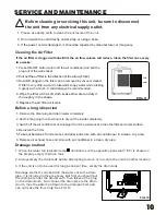 Предварительный просмотр 11 страницы Home Comfort AM-07C53RD1 Owner'S Manual