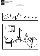 Предварительный просмотр 3 страницы HOME DECO FACTORY HD3801 Assembly Instructions