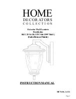 Home Decorators Collection 046335974661 Instruction Manual preview