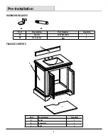 Предварительный просмотр 4 страницы Home Decorators Collection 1000 022 977 Use And Care Manual