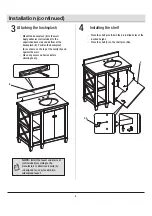 Предварительный просмотр 6 страницы Home Decorators Collection 1000 024 192 Use And Care Manual