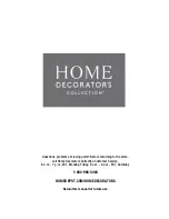 Предварительный просмотр 15 страницы Home Decorators Collection 1000701413 Use And Care Manual