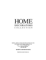 Preview for 7 page of Home Decorators Collection 1001 256 517 Use And Care Manual