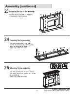 Предварительный просмотр 17 страницы Home Decorators Collection 1002 347 538 Use And Care Manual