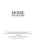 Preview for 18 page of Home Decorators Collection 1002 962 209 Use And Care Manual