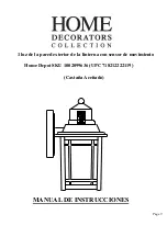 Preview for 9 page of Home Decorators Collection 1002099636 Instruction Manual