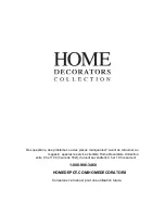 Preview for 16 page of Home Decorators Collection 1003 348 713 Use And Care Manual