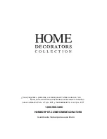 Preview for 24 page of Home Decorators Collection 1003 348 713 Use And Care Manual