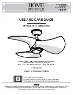 Home Decorators Collection 1003 823 855 Use And Care Manual preview