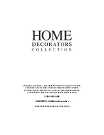 Предварительный просмотр 14 страницы Home Decorators Collection 1003047308 Use And Care Manual