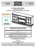 Home Decorators Collection 1003063517 Use And Care Manual preview