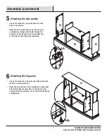 Предварительный просмотр 7 страницы Home Decorators Collection 1003063517 Use And Care Manual