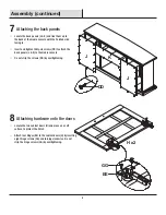 Предварительный просмотр 8 страницы Home Decorators Collection 1003063517 Use And Care Manual