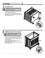 Preview for 4 page of Home Decorators Collection 1003390422 Use And Care Manual