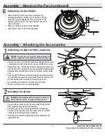 Предварительный просмотр 11 страницы Home Decorators Collection 1004 065 066 Use And Care Manual