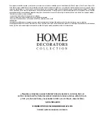 Предварительный просмотр 32 страницы Home Decorators Collection 1004 065 066 Use And Care Manual