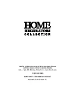 Preview for 8 page of Home Decorators Collection 1004 244 298 Use And Care Manual