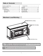 Предварительный просмотр 2 страницы Home Decorators Collection 1004151442-PD23 Use And Care Manual