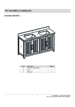 Предварительный просмотр 5 страницы Home Decorators Collection 1004669170 Assembly Instructions Manual